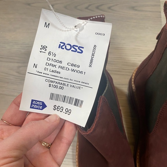 🌳Timberland Courmayeur Valley Chelsea boot wine/burgundy size 6.5 NWT - Picture 11 of 12